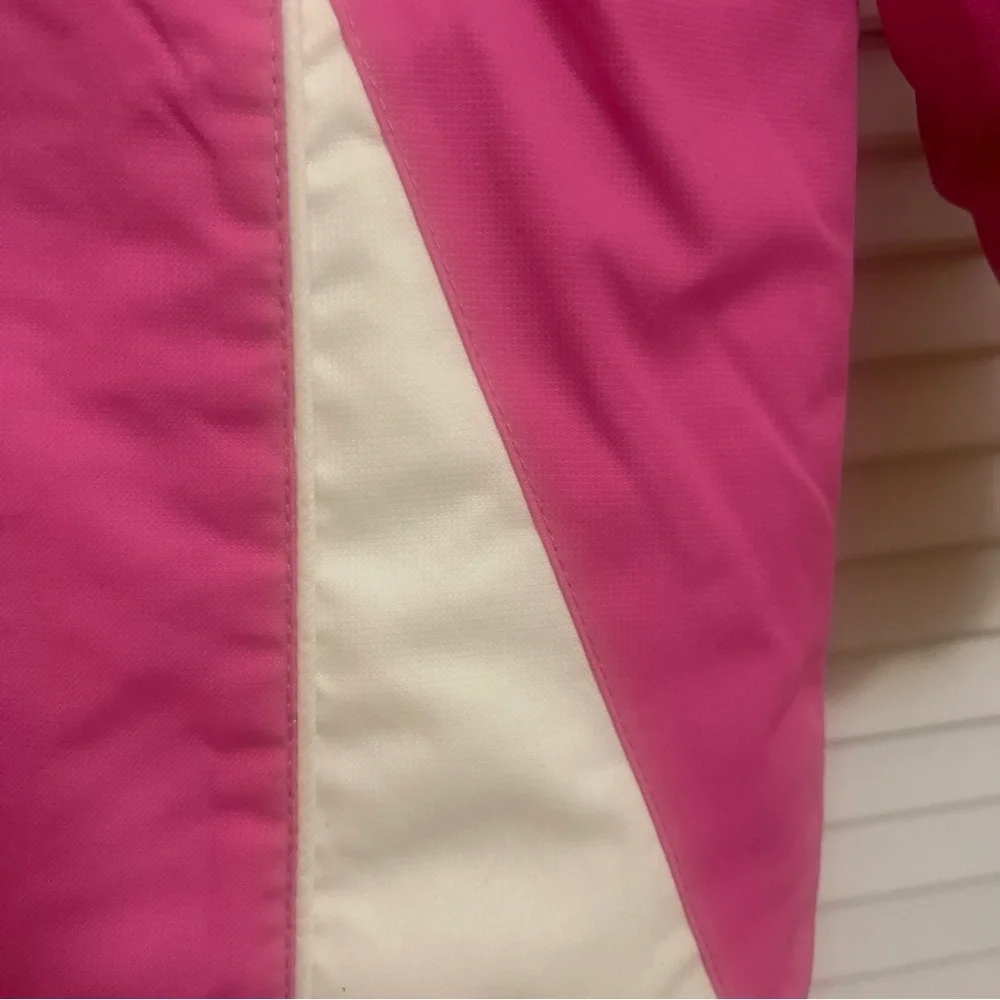 The Children's Place Pink and Cream winter snow 3 in 1 jacket